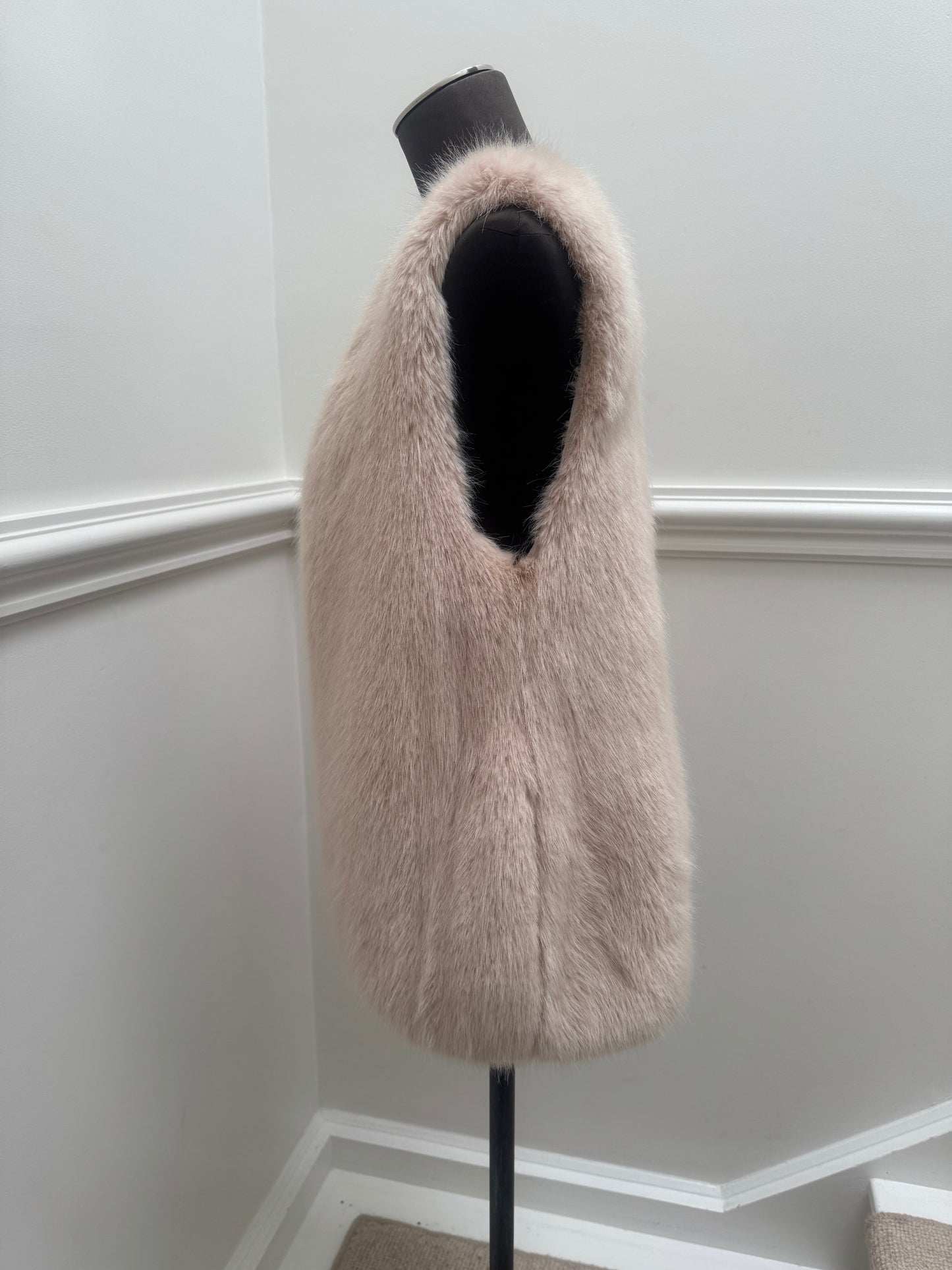 Viktoria & Woods Faux Fur Vest - Size 0
