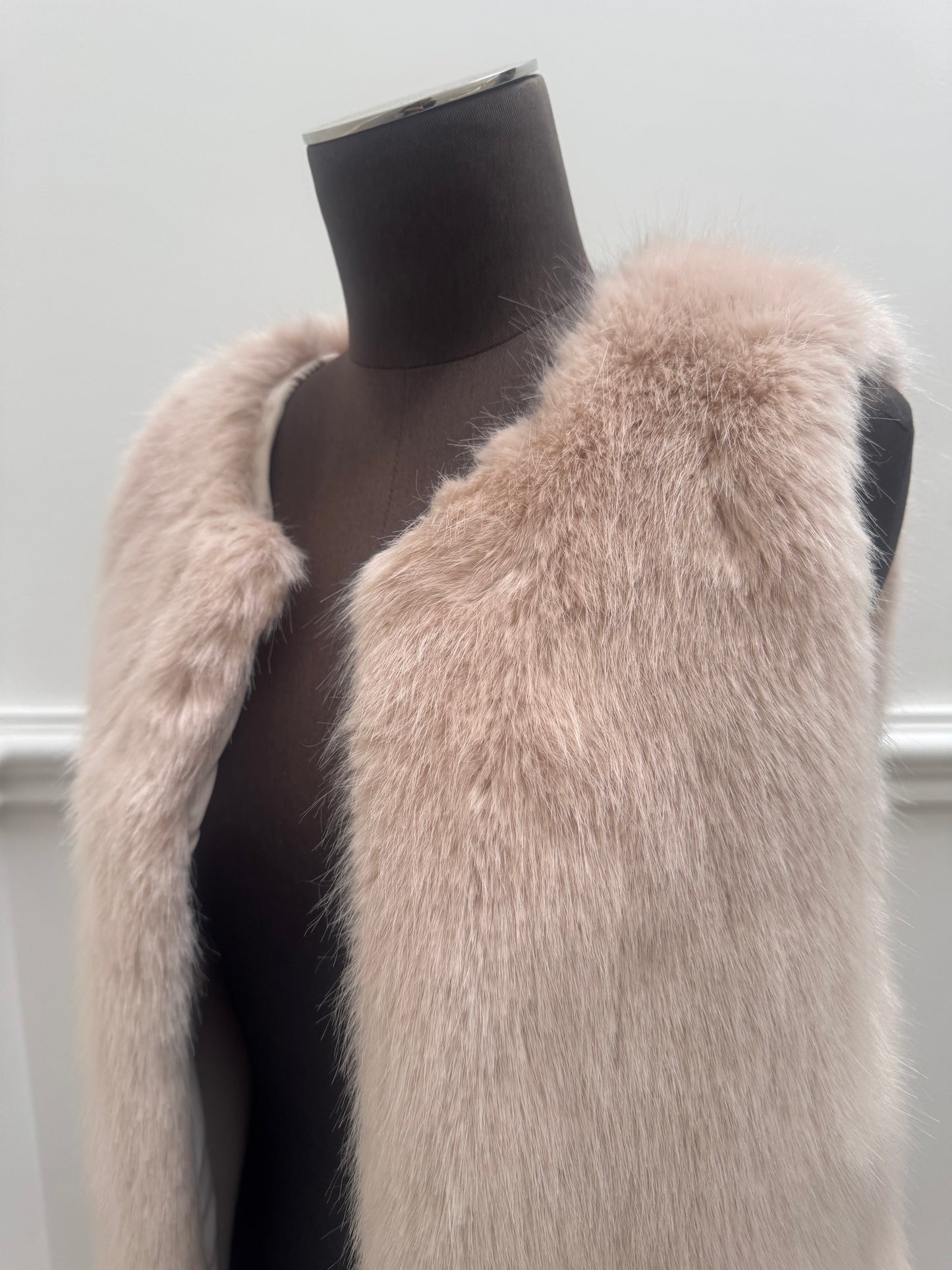 Viktoria & Woods Faux Fur Vest - Size 0