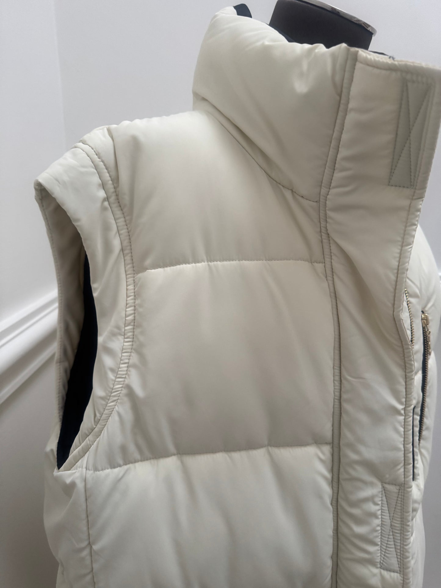 P.E. Nation Long Vest Puffer Coat - Size M