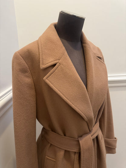 Sportscraft Tan Wool Coat - Size 10