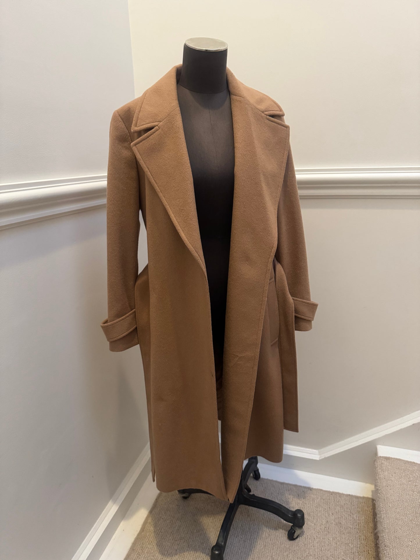 Sportscraft Tan Wool Coat - Size 10