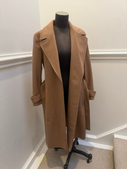 Sportscraft Tan Wool Coat - Size 10