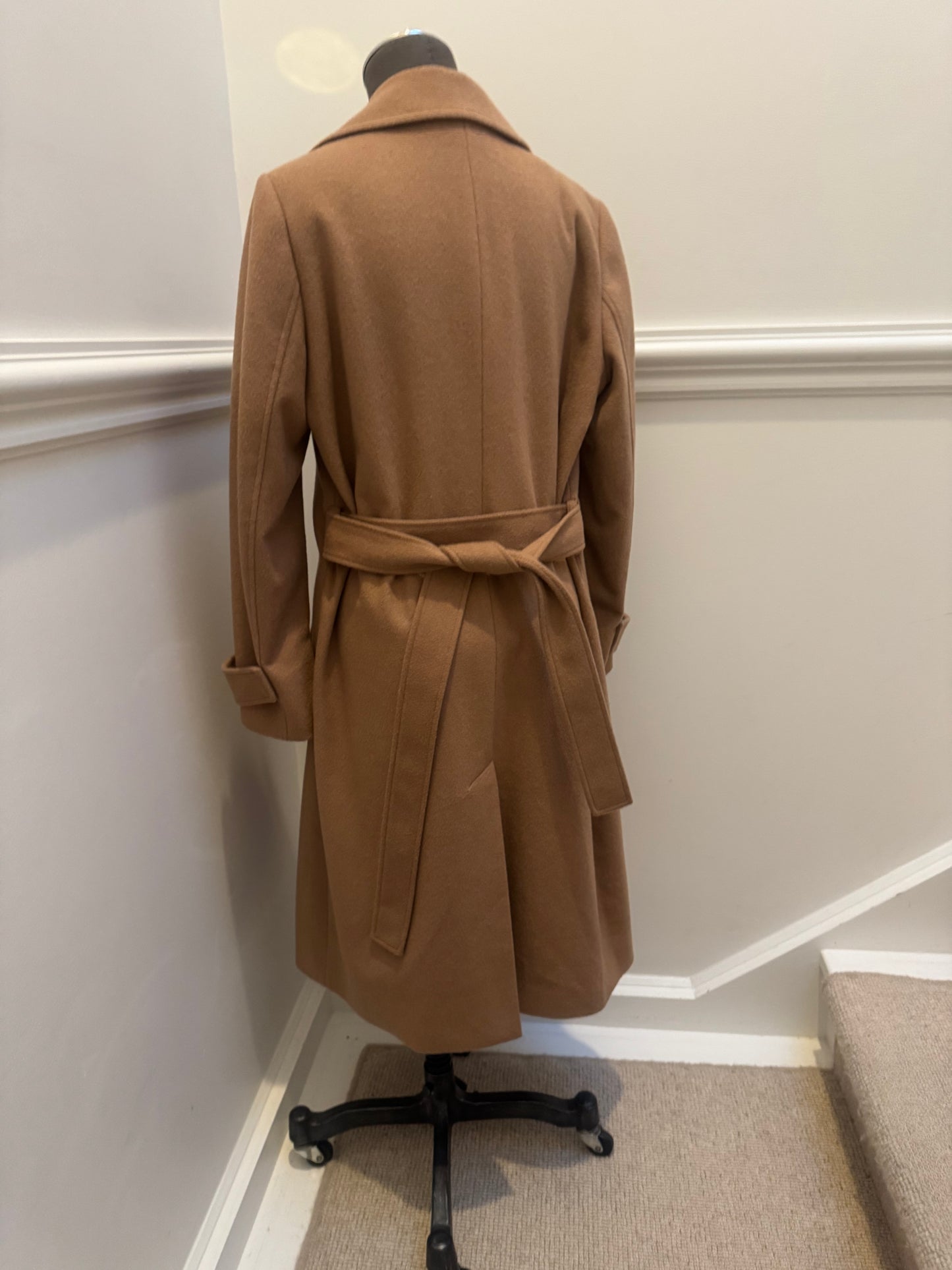 Sportscraft Tan Wool Coat - Size 10