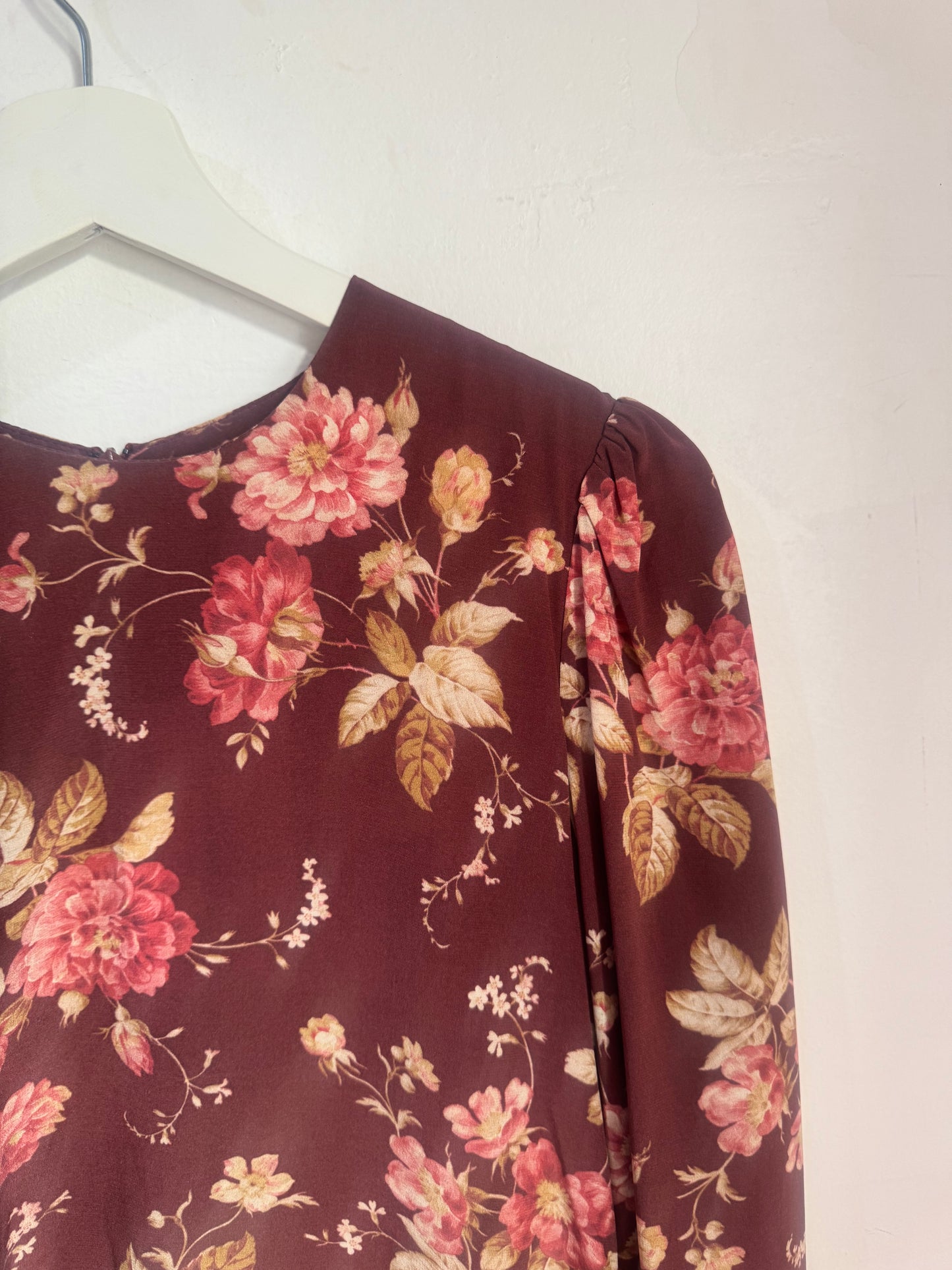 ZIMMERMANN Unbridled Draped Silk Mini Dress - Size 2