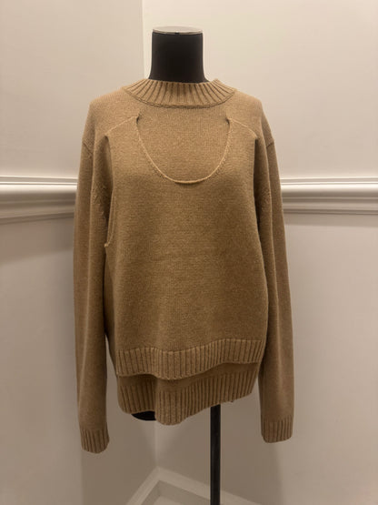 Christopher Esber Dual Tank Wool Sweater - Size S (oversized)
