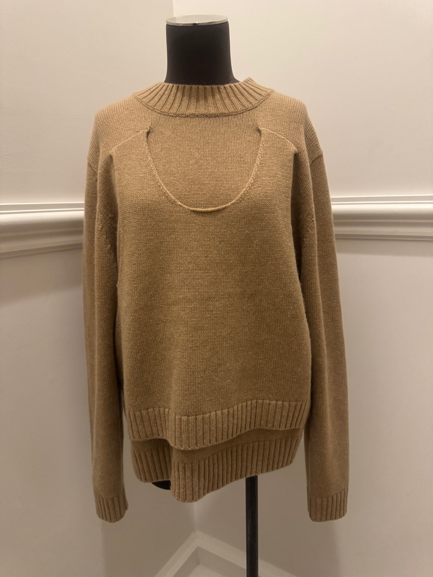 Christopher Esber Dual Tank Wool Sweater - Size S (oversized)