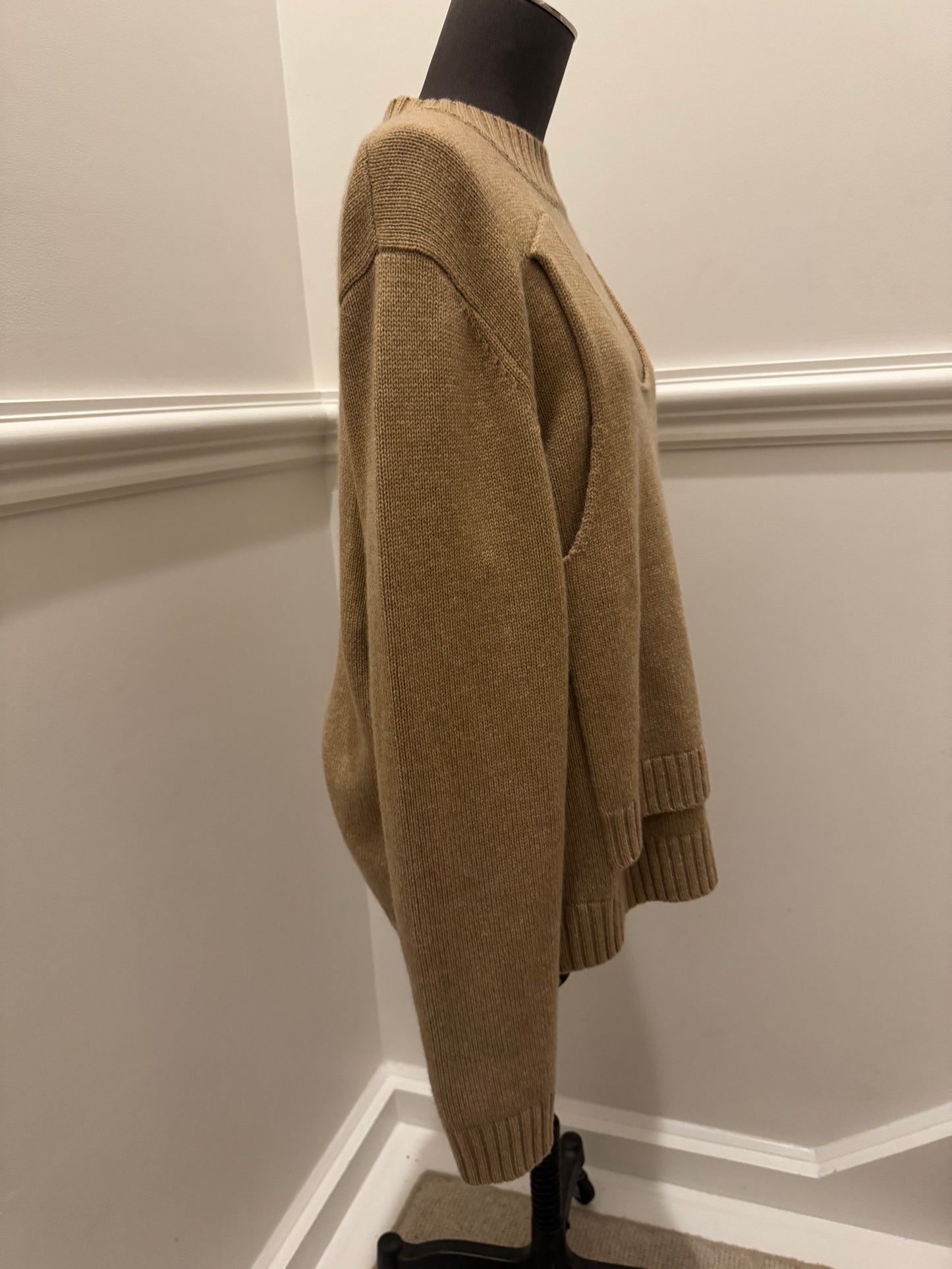 Christopher Esber Dual Tank Wool Sweater - Size S (oversized)