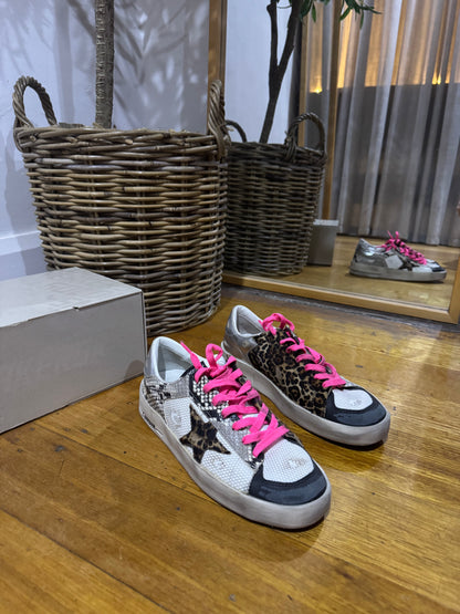 Golden Goose Stardan Low-Top Sneakers - Size 40 (Brand New in Box)