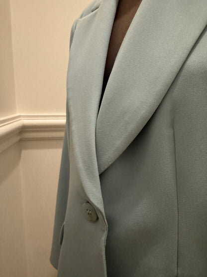 Moss & Spy Baby Blue Blazer - Size 14