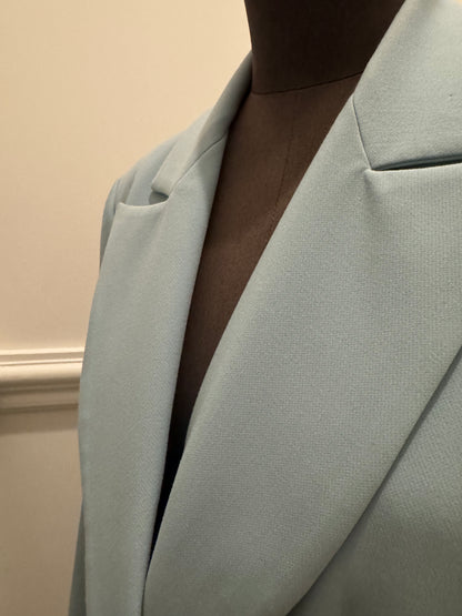 Moss & Spy Baby Blue Blazer - Size 14
