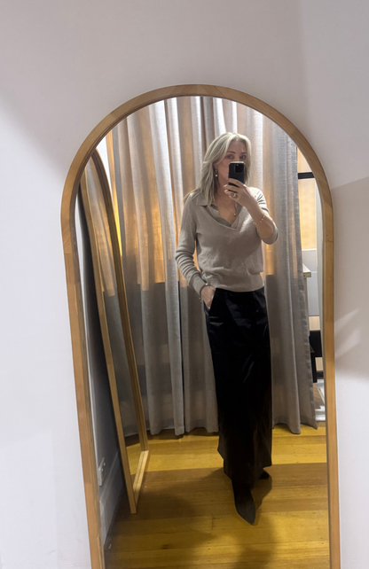 Mos the Label Maria Leather Skirt - Size 10