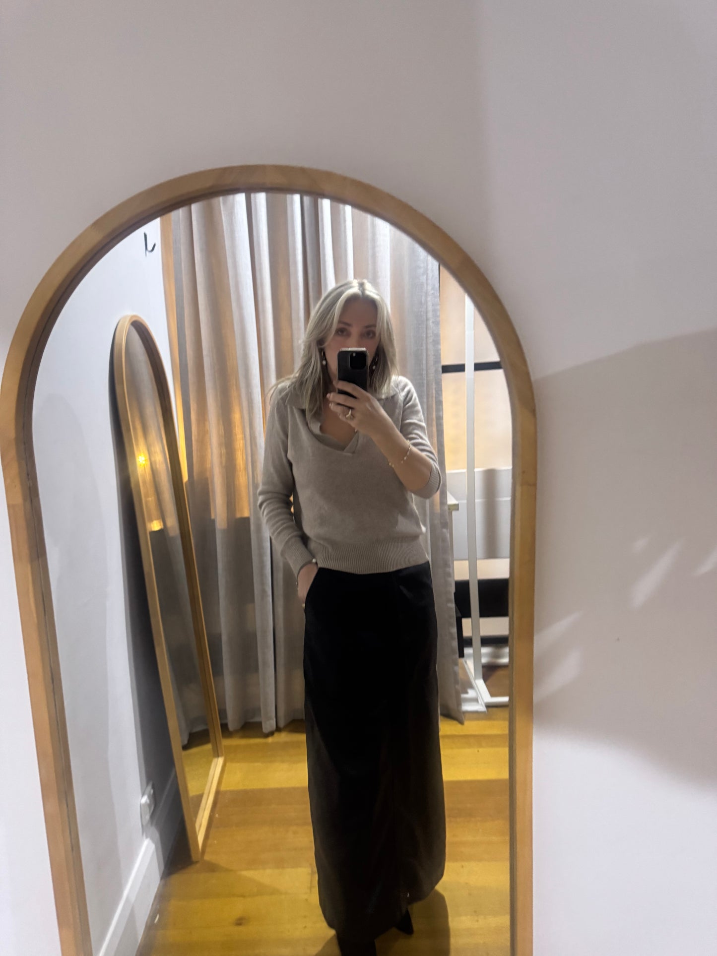 Mos the Label Maria Leather Skirt - Size 10