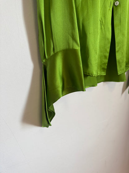 Christopher Esber Apple Bias Silk Shirt - Size 8