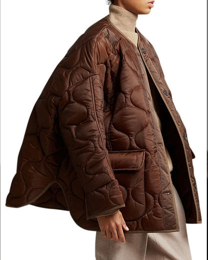 Frankie Shop Teddy Quilted Jacket - Size S