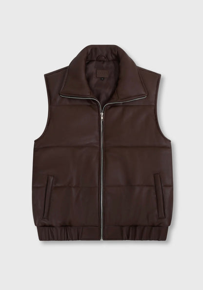 Apostl Monti Leather Vest - Size 8 (Brand New with Tags)