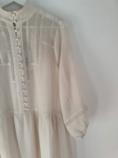 Zoe Kratzman Declare Ecru Dress - Size 2 (Brand New with Tags)