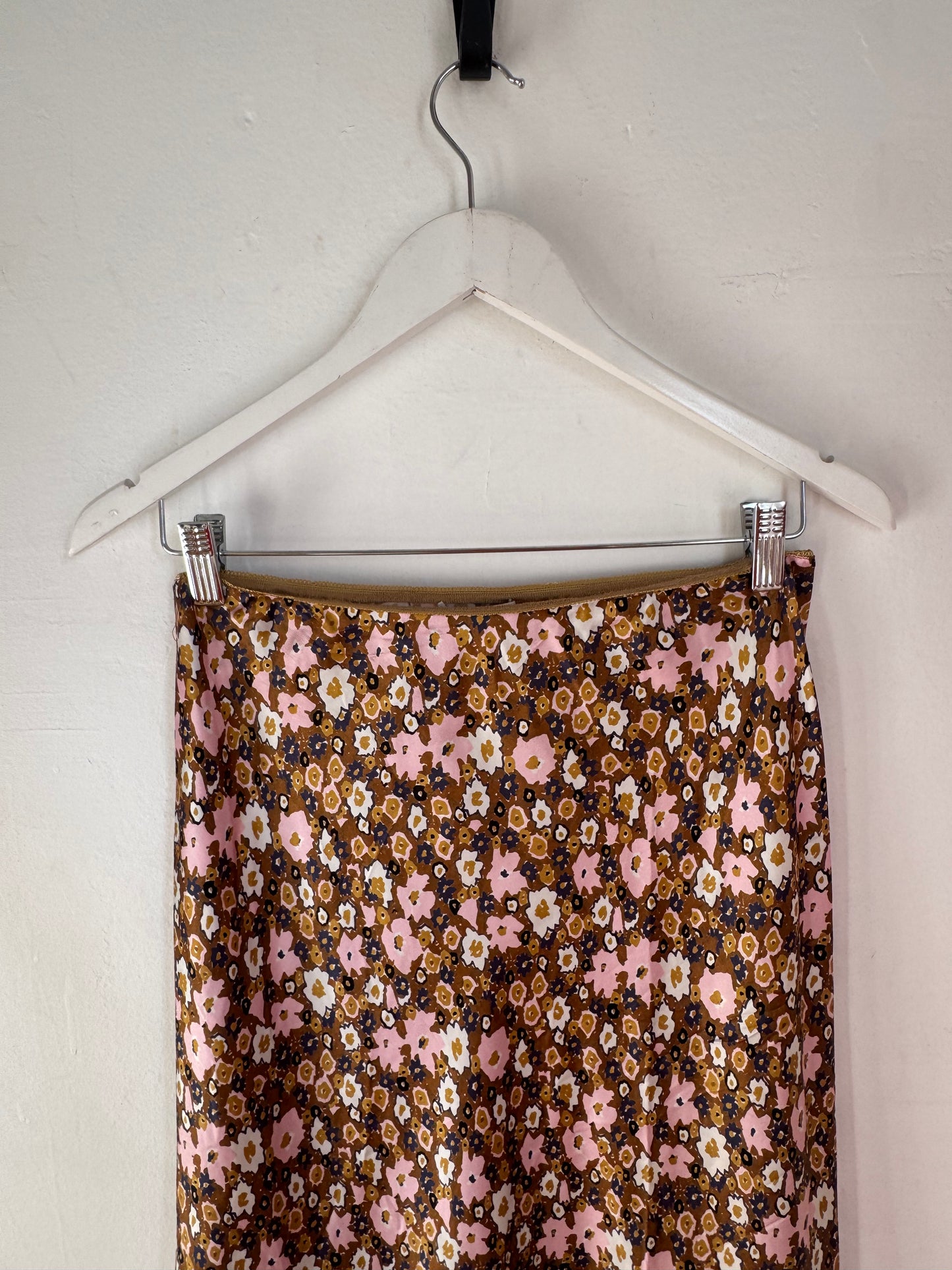 Lee Mathews Bella Silk Floral Skirt - Size 2