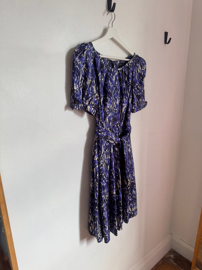 Collette Dinnigan 100% Silk Print Dress - Size S