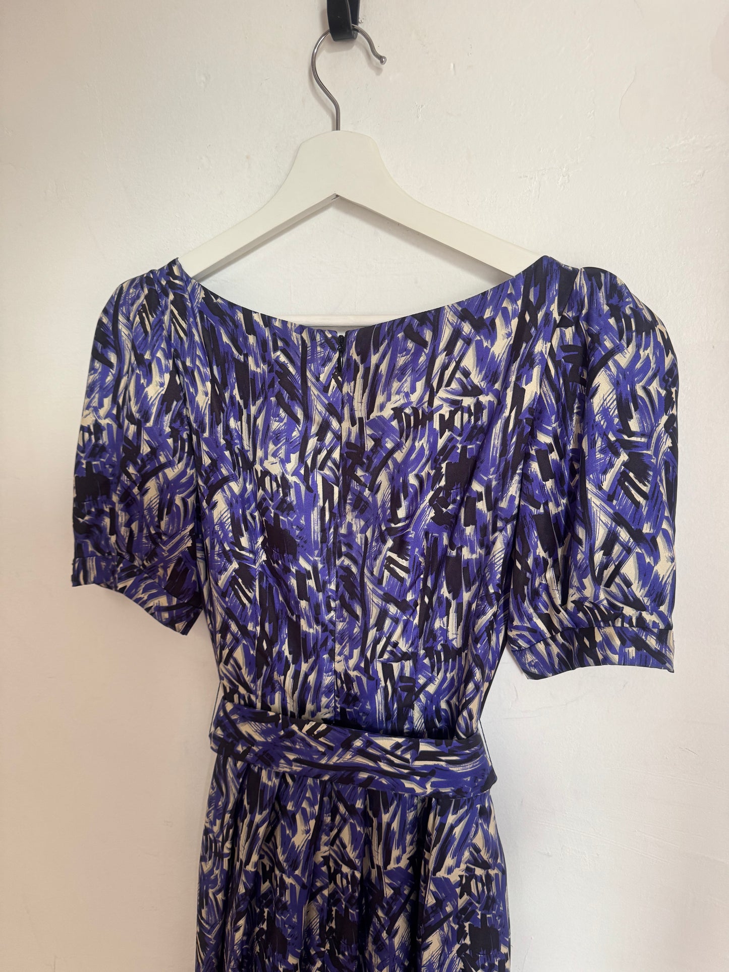 Collette Dinnigan 100% Silk Print Dress - Size S