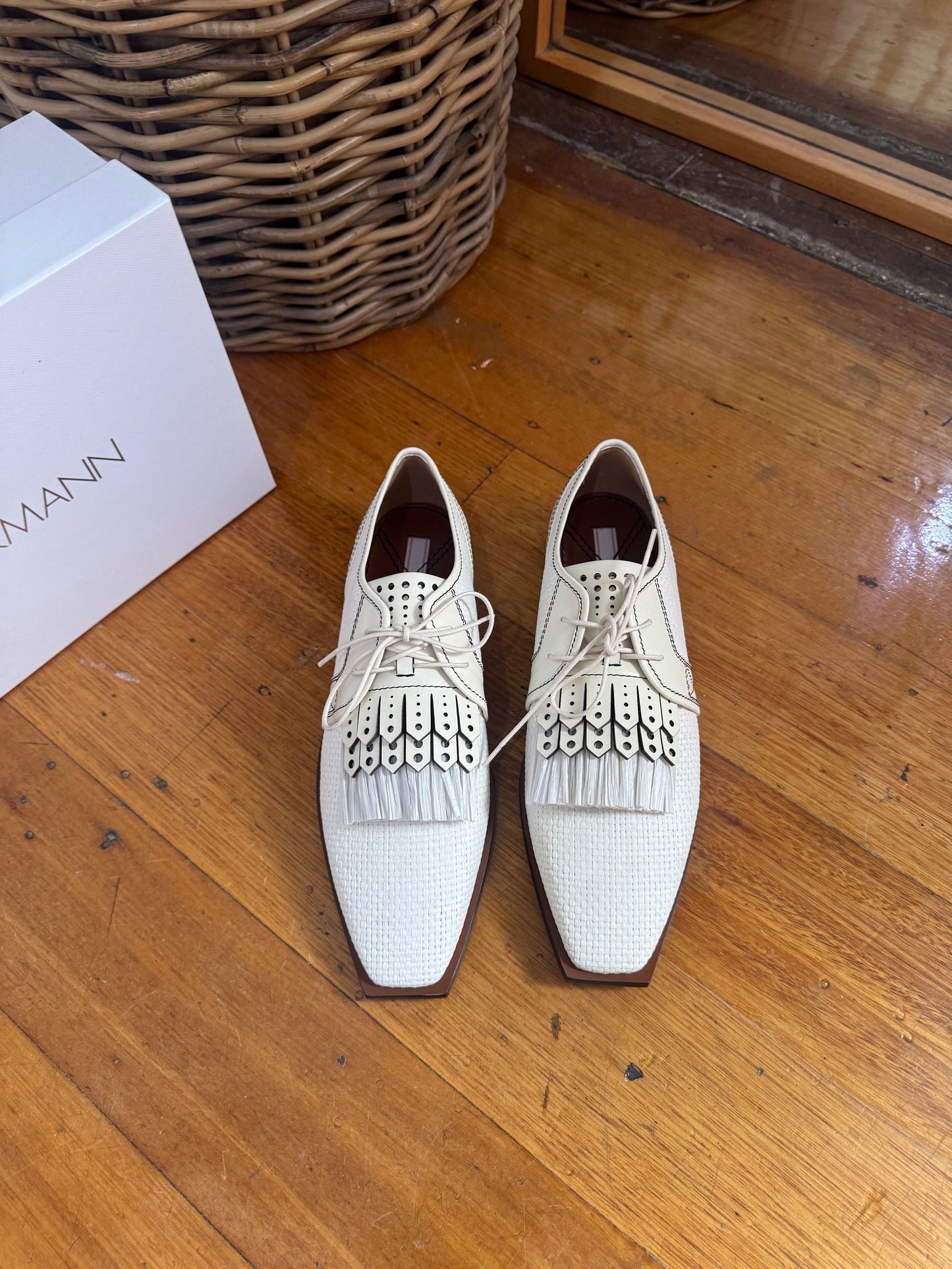 Zimmermann Lace Up Golf Shoe - Size 39 (Brand New in Box)