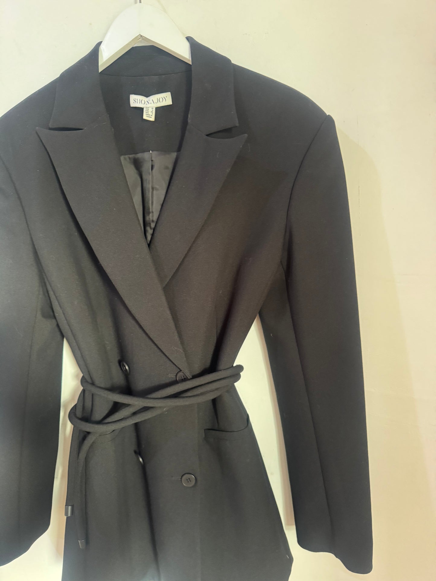 Shona Joy Irena Blazer Dress with Belt - Size 10