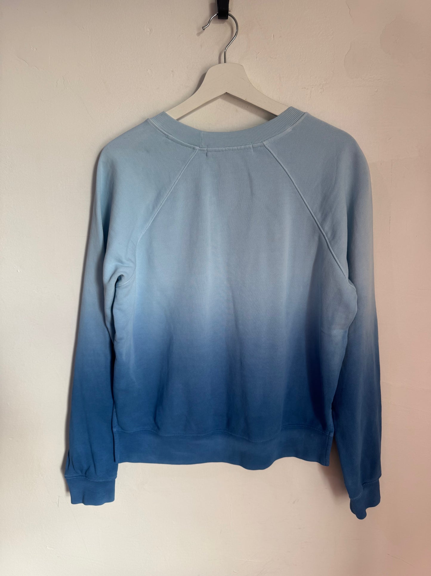Proenza Schouler PSWL Ombre Shrunken Jersey Cotton Sweatshirt - Size M