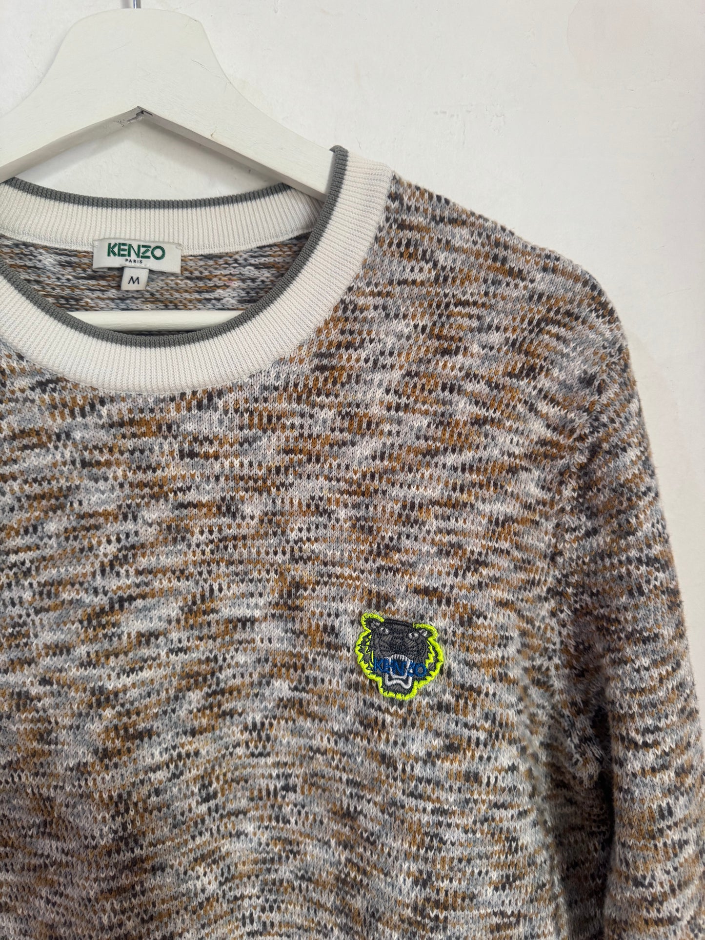 Kenzo Tiger Cotton Sweatshirt - Size M