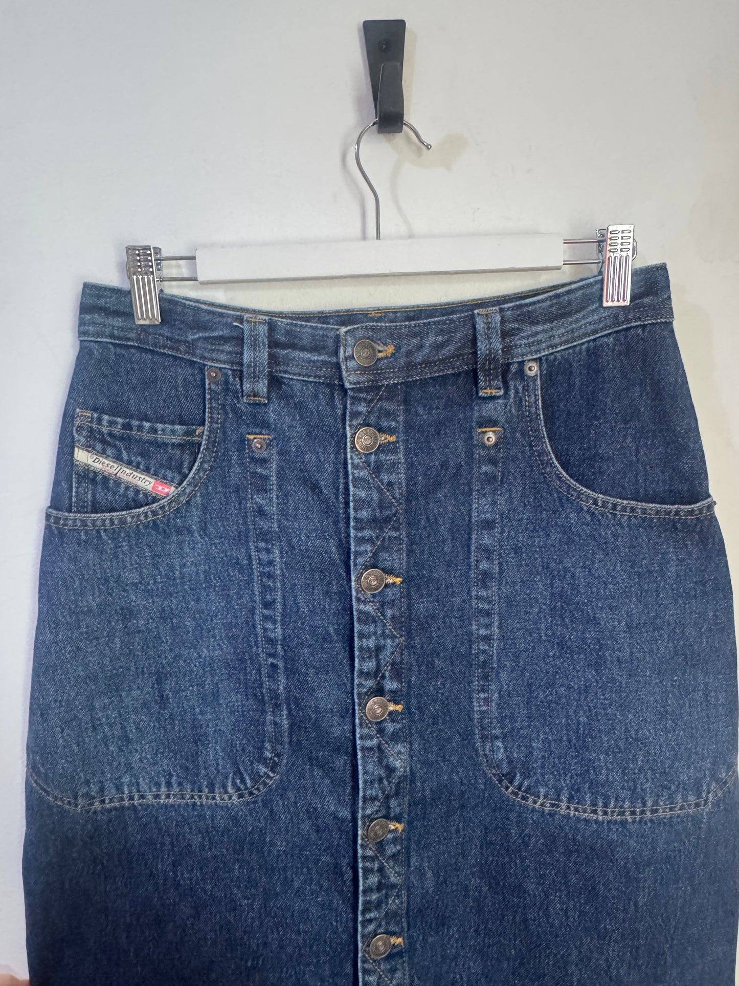 Diesel De-Albus-L A-Line Long Skirt - Size 29