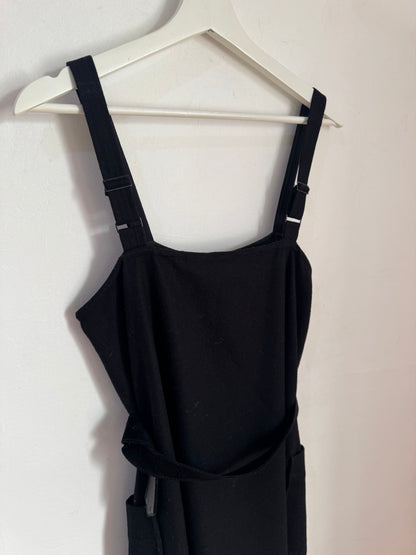 Scanlan Theodore Wool & Cashmere Pinafore Dress with Belt - Size 10