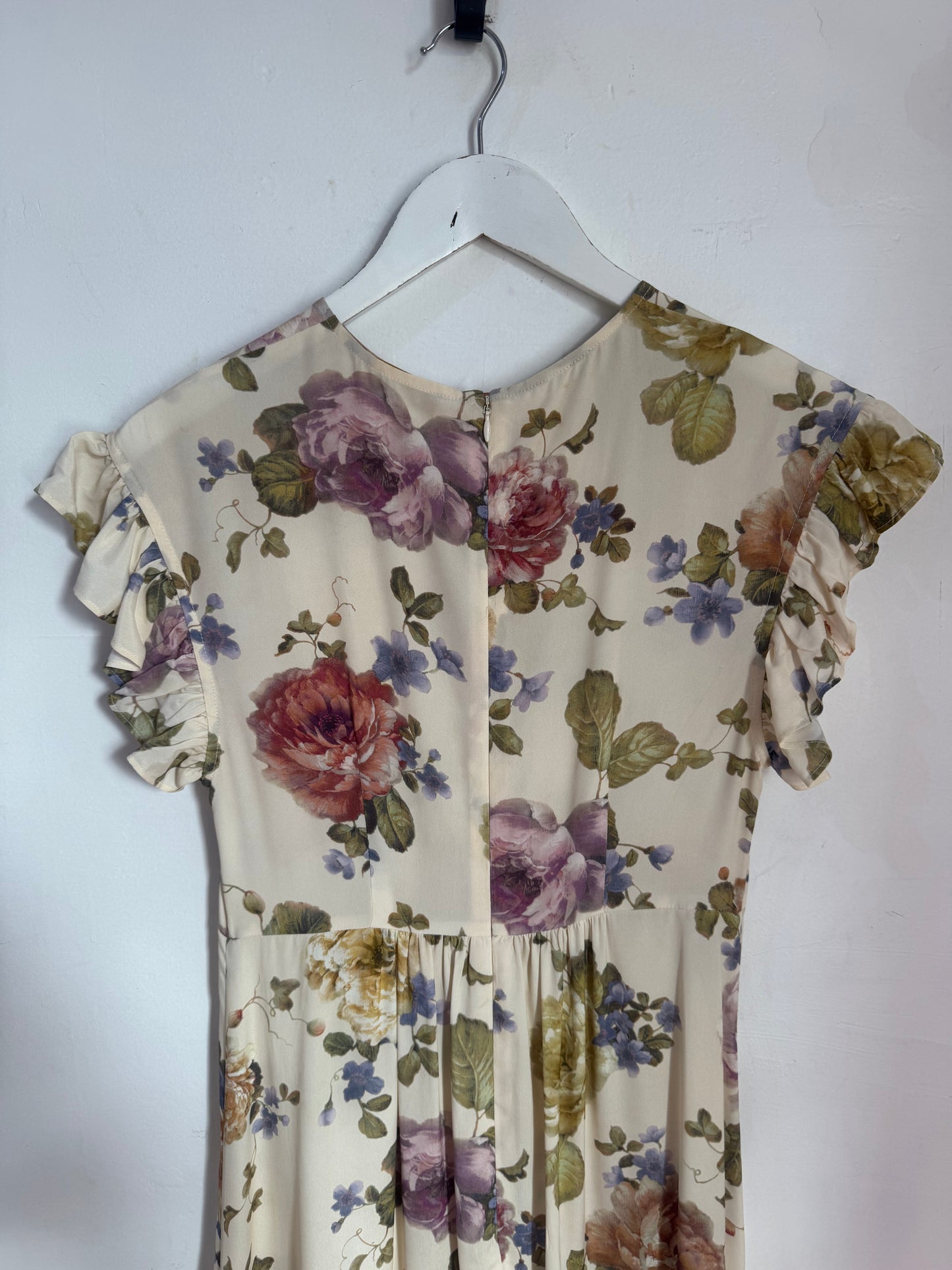 Zimmermann Ruffled Floral Midi Dress - Size 0