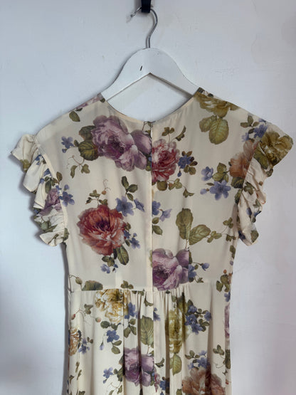 Zimmermann Ruffled Floral Midi Dress - Size 0