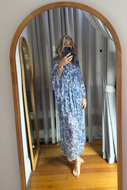 Sabina Musavey Floral Midi Dress - Size M