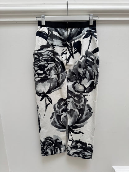 Scanlan Theodore Printed Pencil Skirt - Size 6