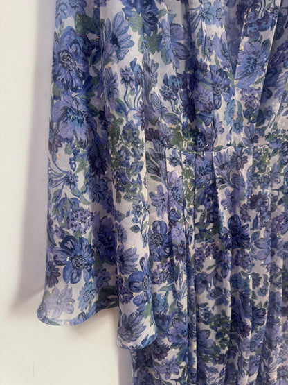 Sabina Musavey Floral Midi Dress - Size M