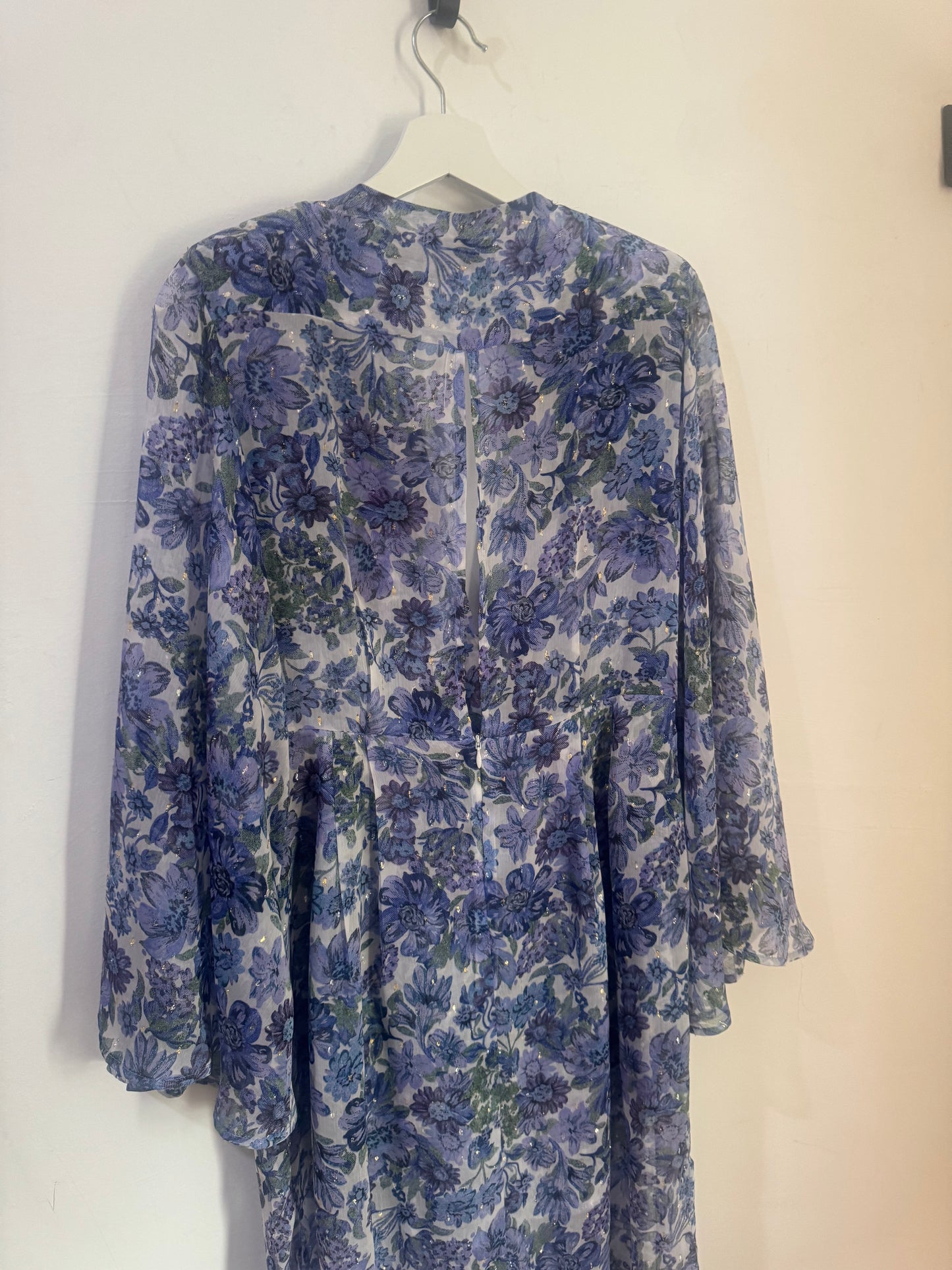 Sabina Musavey Floral Midi Dress - Size M