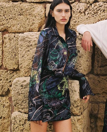 Sabina Musayev Abbey Shirt Dress - Size XS (Brand New with Tags) RRP $595