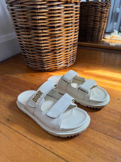 CHRISTIAN DIOR Dioract Sandals - Size 39