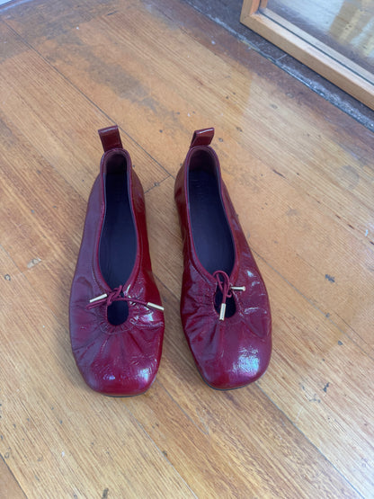 Alohas Rosalind Patent Leather Ballet Flats - Size 39