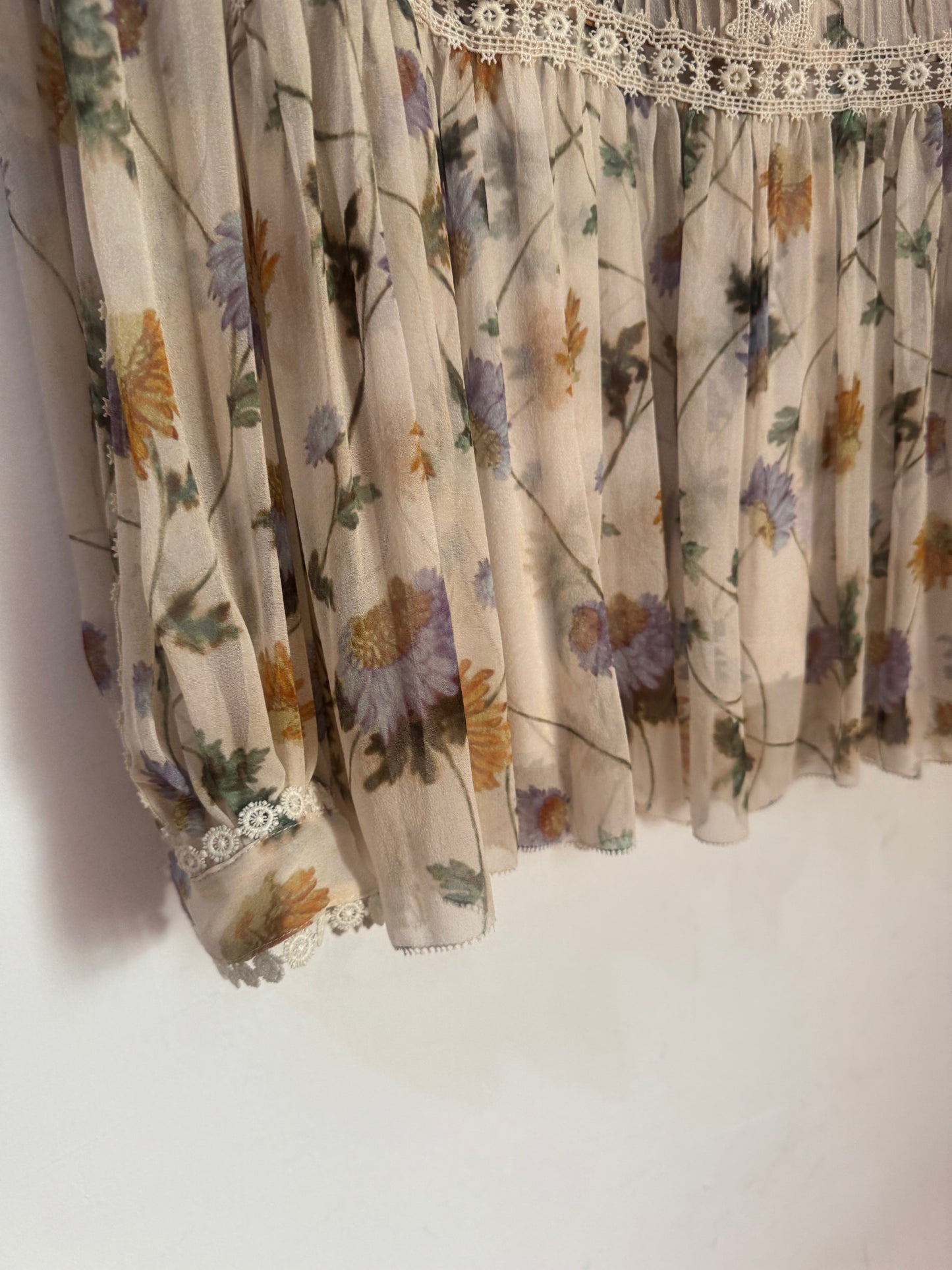 Zimmermann Rife Dandelion Silk Blouse - Size 1