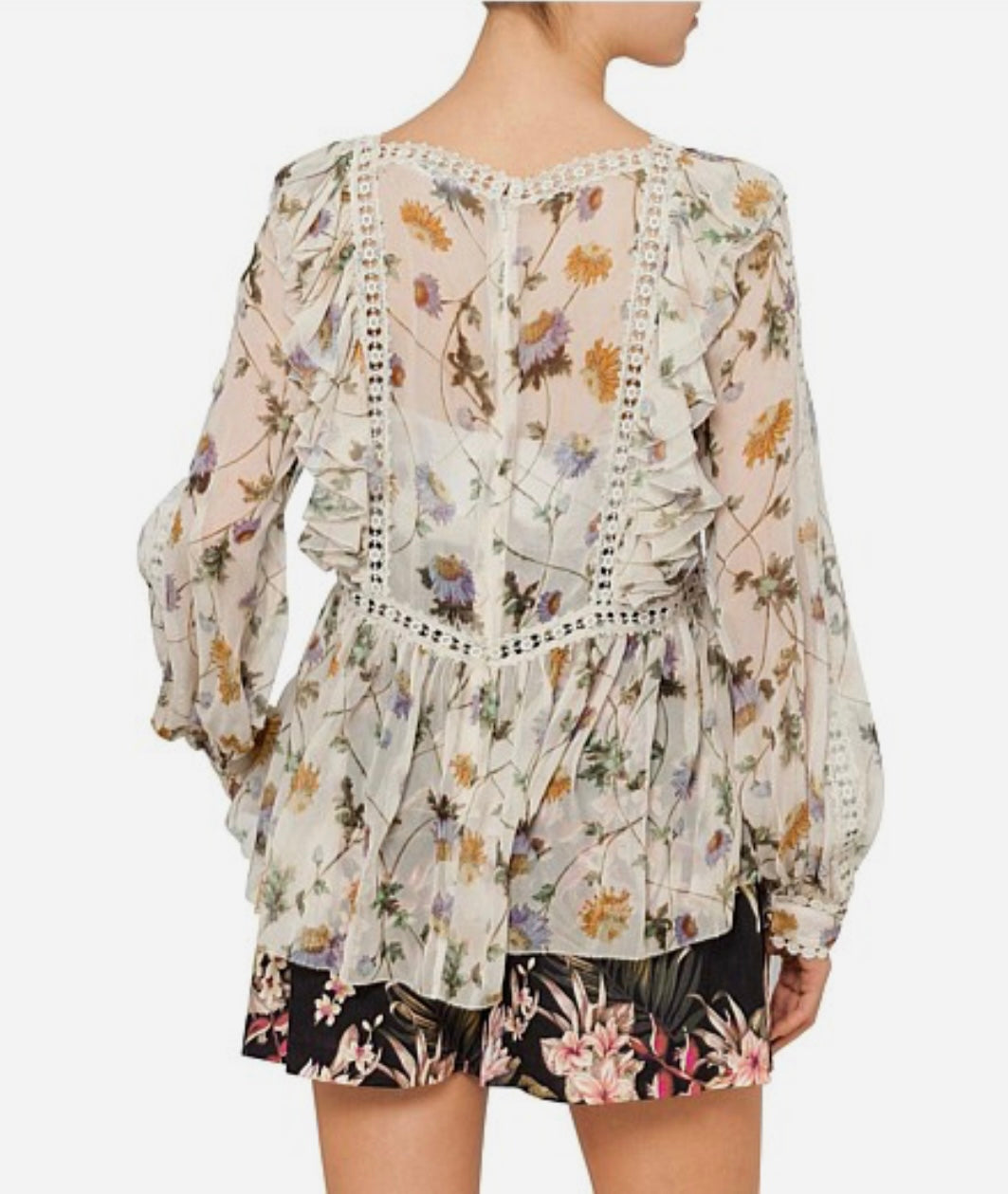 Zimmermann Rife Dandelion Silk Blouse - Size 1