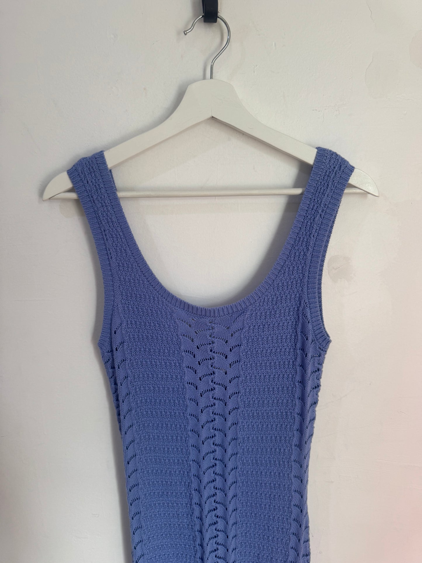 Kivari Bella Crochet Midi Dress - Size 8