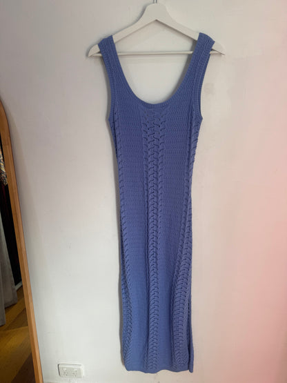 Kivari Bella Crochet Midi Dress - Size 8
