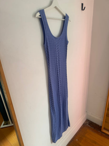 Kivari Bella Crochet Midi Dress - Size 8