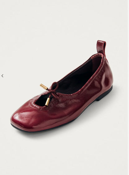 Alohas Rosalind Patent Leather Ballet Flats - Size 39