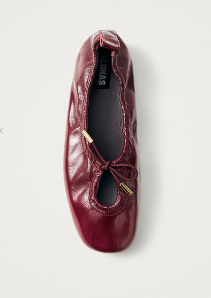 Alohas Rosalind Patent Leather Ballet Flats - Size 39