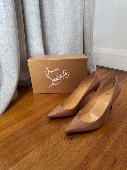Christian Louboutin Kate Patent Leather Heels - Size 40 (Brand New in Box)