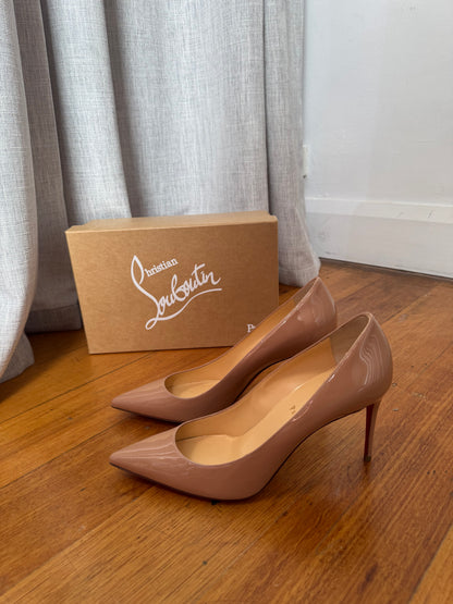 Christian Louboutin Kate Patent Leather Heels - Size 40 (Brand New in Box)