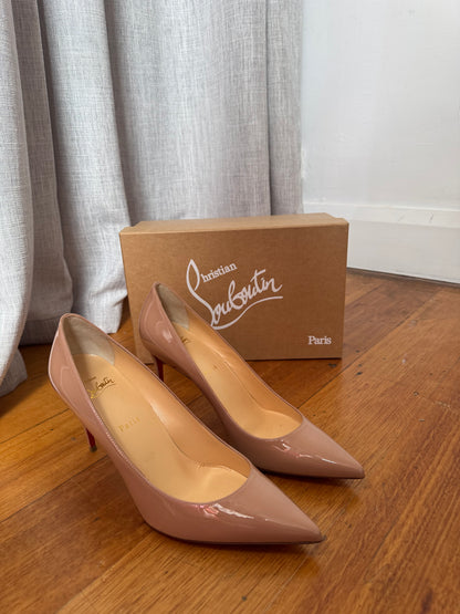 Christian Louboutin Kate Patent Leather Heels - Size 40 (Brand New in Box)