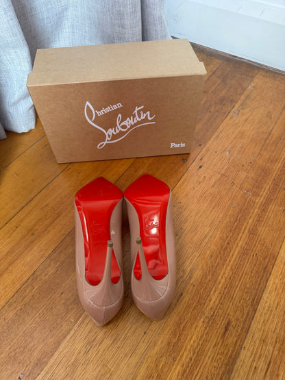 Christian Louboutin Kate Patent Leather Heels - Size 40 (Brand New in Box)