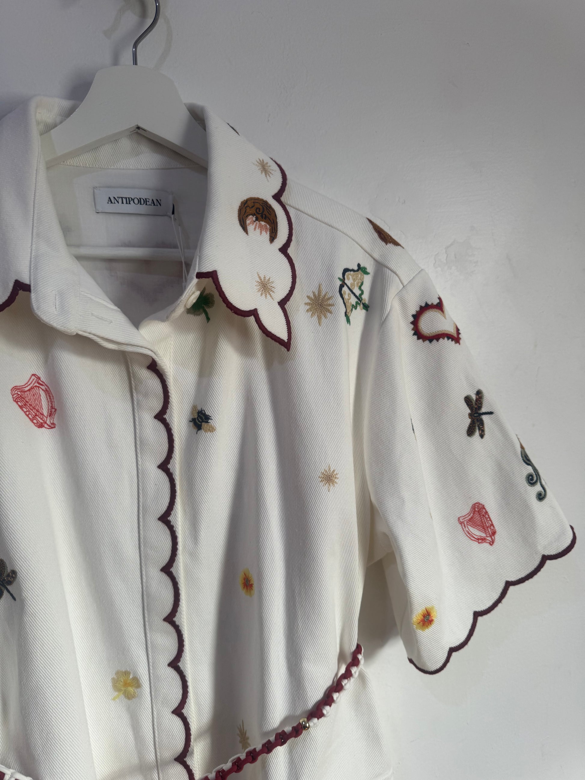 antipodean queen of hearts shirt dress Brand: Antipodean Rent a Dress